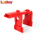 Lockey 1/2" To 2 3/4" Adjustable Ball Valve Lockout Devices With Front Back Foot Board